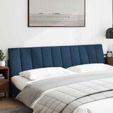 Maison Chic Posteljno vzglavje - Vzglavna omarica - Vzglavna stranica modra 200 cm blago, (21704289) | Shoptok.si