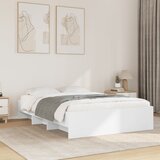 vidaXL Okvir za krevet bijeli 120x190 cm konstruirano drvo Cijene