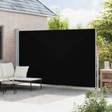  Uvlačiva bočna tenda za terasu 220 x 500 cm crna | shoptok.hr
