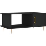  Stolić za kavu crni 90x50x40 cm od konstruiranog drva | Eponuda.com