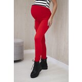 Kesi marka niezdefiniowana Cotton maternity pants red | shoptok.hr