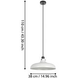 Eglo 43825 - Luster na sajli MATLOCK 1xE27/40W/230V | Eponuda.com