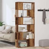 vidaXL Ormar za knjige/Sobna pregrada staro drvo 80x24x186 cm | shoptok.hr