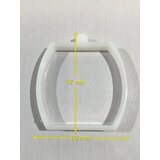 Intex Zamjenski dijelovi Frame Pool Prism 488 x 244 x 107 cm - (1) Plastična kopča | shoptok.hr