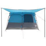  Obiteljski šator s krovom Plava 380 x 260 x 190 cm Poliester | Eponuda.com