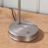  Endon 91740 - Stona lampa HANSEN 1xE14/40W/230V mat hrom | Eponuda.com