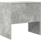 vidaXL Stol Sivi Beton 80x50x76 cm Drvo | shoptok.hr