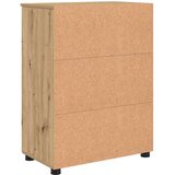 vidaXL kopalniška omarica s polico artisan hrast 60 x 35 x 80 cm | Shoptok.si