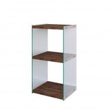 Hanah home R300 Polica za knjige 40x80x35cm, Smeđa | Eponuda.ba