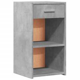 Furnova Nočna omarica betonsko siva 35x34x65 cm inženirski les, (21927686) | Shoptok.si