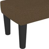  Klupa tamnosmeđi 100x30x30 cm od tkanine | shoptok.hr