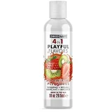 Jestivi lubrikant 4-u-1 Straw-Kiwi Pleasures
