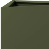  Vrtna sadilice 2kom maslinastozelena 40x34,5x75 cm čelična | shoptok.hr