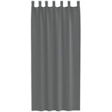 Voile zavjese s petljama 2 kom tamnosive 140x225 cm | Shoptok.si
