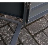 WESTMANN spremište za 2 kante za smeće Kubus | 2x 240L | Antracit | 132x80x116 cm - BRANDED IN GERMANY | shoptok.hr