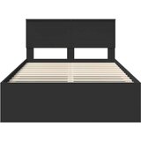  Krevetna konstrukcija Crna 120 x 123 cm Konstruirano drvo | Eponuda.com
