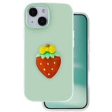 Onasi Tutti Frutti 2v1 silikonski ovitek za iPhone 15 - zelen | Shoptok.si