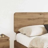  Vzglavje z vzglavjem Umetni hrast 135 cm Konstruiran les, (5000110349) | Shoptok.si
