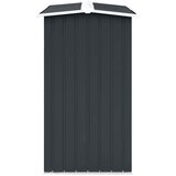  Vrtna ostava za drva od pocinčanog čelika 172x91x154 cm antracit | shoptok.hr
