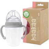 Haakaa steklenička plastična silikonska 3. gen 250 ml gray Cene