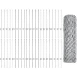  Heksagonalna ograda s stubom 100 x 0,5 m Pocinčani čelik Mreža | shoptok.hr