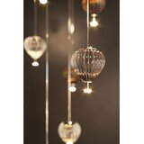  MAXLIGHT P0527 - LED luster na sajli PALLONCINI 2xLED/3W/230V, Ø 12 cm, proziran | Eponuda.com