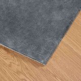  Faux Rabbit Fur Rug Antracit 120 x 170 cm Poliester | shoptok.hr