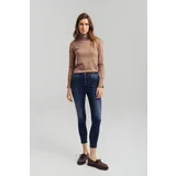 zenske skinny farmerice dubokog struka sa uskim nogavicama -model 222 256-.222-8389