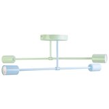  plafonski luster cambridge 4xE27/15W/230V zelena/plava | Eponuda.com