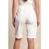 Fenzy Pamučne Bermude Veće Veličine, Krem | shoptok.hr