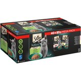  Varčno pakiranje Sheba Kitten v vrečkah za ohranjanje svežine 80 x 85 g - Fina raznolikost v omaki (losos, piščanec) | shoptok.hr