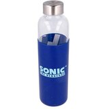 Sonic the Hedgehog staklena boca sa silikonskom navlakom 585ml | shoptok.hr