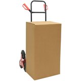Ručna trola Crna i crvena 64,5 x 49,5 x 114 cm Čelik | shoptok.hr