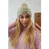 Kesi Women's cap Lora K312 green + brown Cene