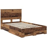  Krevetna konstrukcija Staro drvo 120 x 190 cm Konstruirano drvo | shoptok.hr