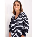 RELEVANCE Blouse-RV-BZ-A791.53-navy blue | Shoptok.si