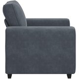 SOFA fotelja tamno siva 100x77x82 cm baršun | shoptok.hr