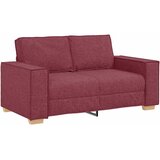 SOFA 3 pcs Vinska crvena 220 x 80 x 84 cm Platnasta tkanina | shoptok.hr