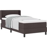  Postelja boxspring z vzmetnico Temno rjava 90 x 190 cm, (5000126663) | Shoptok.si
