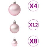  Set od 100 božićnih kuglica ružičasti | Eponuda.com