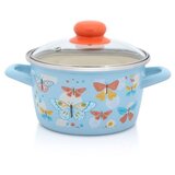 Metalac duboka posuda Leptirići plavi, 16cm/1,9lit Cijene