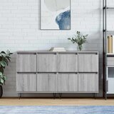  Komode 2 kom boja hrasta sonome od konstruiranog drva | shoptok.hr
