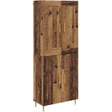  Highboard Staro drvo 69,5 x 34 x 180 cm Konstruirano drvo | shoptok.hr