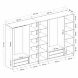 Hanah home ormar Kale Plus 7779 | ePonuda.com