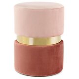 Kayoom TABURE, les, kovina, tekstil, leseni material zlate barve, svetlo roza, temno roza | Shoptok.si