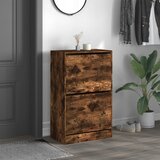 Ormarić za cipele boja hrasta 60x34x96,5 cm konstruirano drvo | Eponuda.com