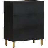  Komoda 2 kom crna 60 x 33 x 75 cm konstruirano drvo | shoptok.hr