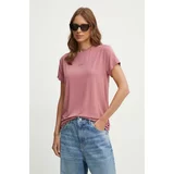 Boss Kratka majica ženska, roza barva, 50525711