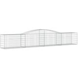  Gabionska košara s lukom 400x50x60/80 cm pocinčano željezo | shoptok.hr