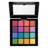NYX Professional Makeup paleta senčil - Ultimate Shadow Palette – Brights (USP04)